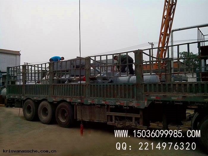 環保磚機發貨現(xiàn)場